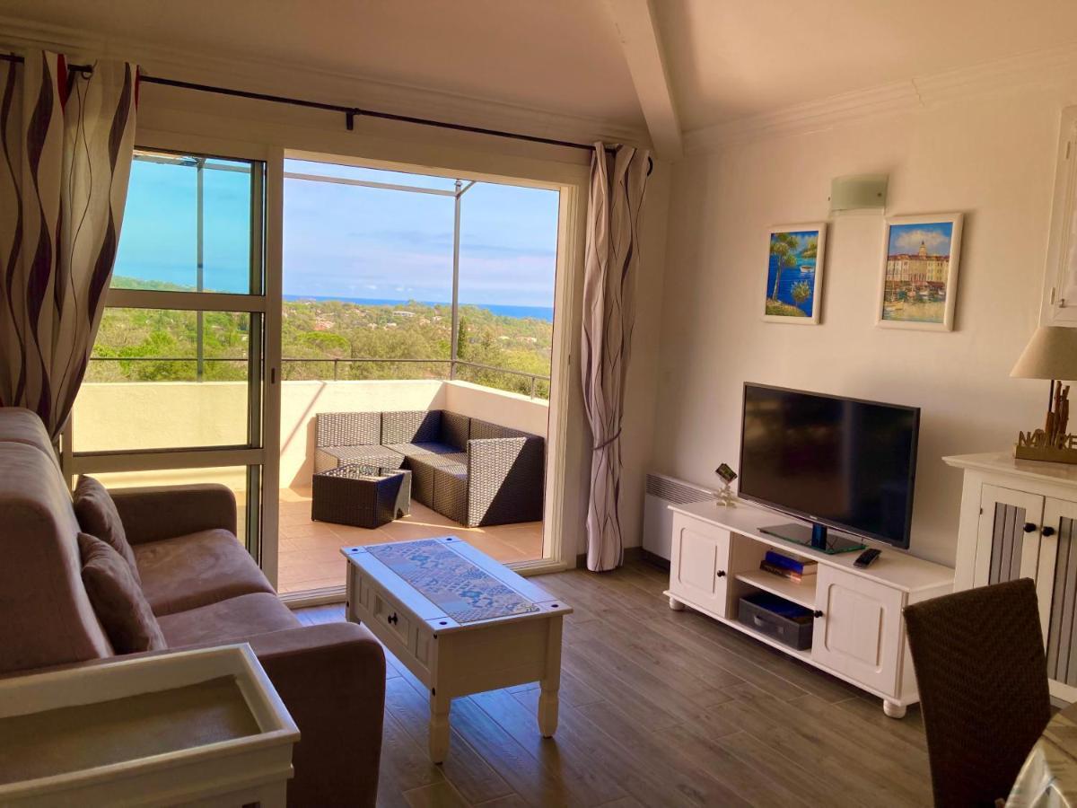 Les Restanques Vue Mer Pressoir 3131 Grimaud Buitenkant foto